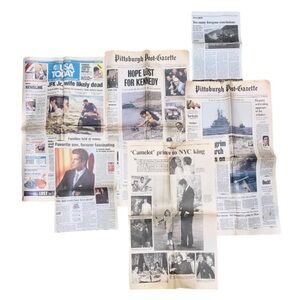 Vintage John F Kennedy Jr NewsPaper Collection 90’s